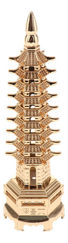 Modelo Torre Pagoda Fengshui Ornamento Accesorios De Oficina