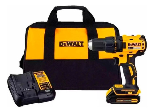 Furadeira E Parafusadeira Impacto 20v Dcd7781d1 Dewalt + Kit