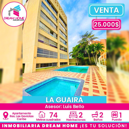 Apartamento En Venta  Residencias Las Gaviotas  Caribe  La Guaira