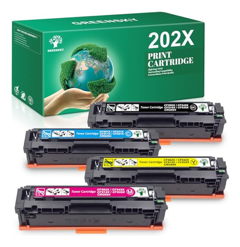 Compatible Toner Cartridges Replacement For Hp 202x 202...