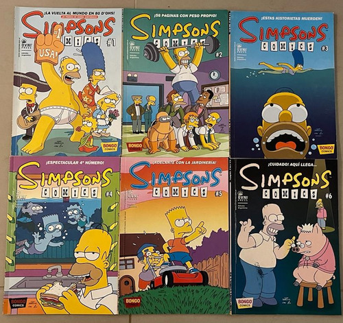 9 Comics Los Simpsons Matt Groening