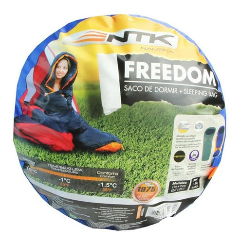 Saco De Dormir Térmico Ntk Freedom -1,5ºc À -3,5ºc