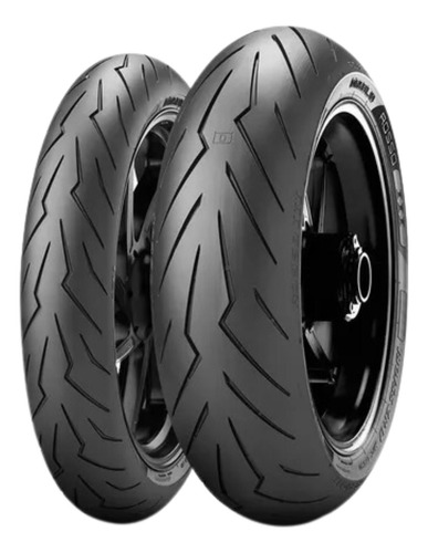 Par Pneu 120/70-17 + 190/50-17 Z750 Z1000 Cbr R1 Zx10