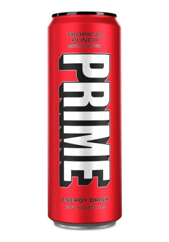 Prime Hydration Drink Energetica Tropical Punch 355 Ml Impor