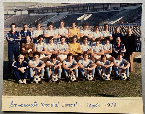 Foto Plantel Juvenil Uruguay, Japón 1979, Fútbol B01 Ez5