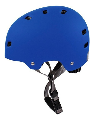 Casco Serfas Bucket Azul Gris Color Azul Mate Talle Niño