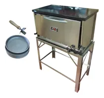 Comprar Horno Pizzero 6 Moldes Tecnocalor + Gancho Y Moldes Pizza