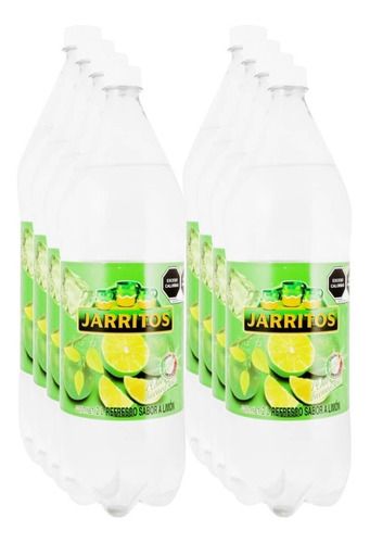 Refresco Limón Jarritos 2 Lt 8pack