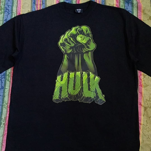 Remeras Camisetas Estampadas De Hulk En Varios Diseños