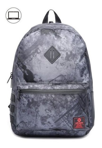 Bolso Tipo Morral Spark Xtreme P/ Niño +7  Original Gris