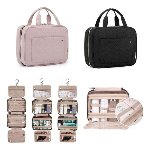  Organizador De Viaje De Maquillaje Femenino Necesario.