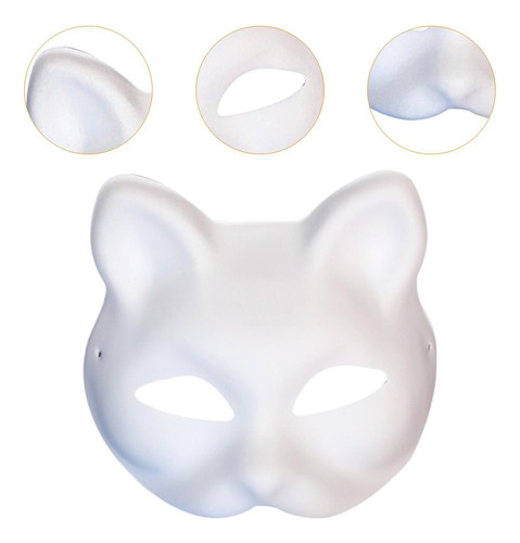 Kit De Máscara De Gato Para Hacer Mismo, Accesorio Estilo C