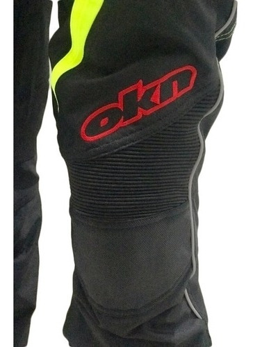 Imagen 2 de 5 de Pantalon Okn Motociclismo Protecciones Xl Beitia Motos