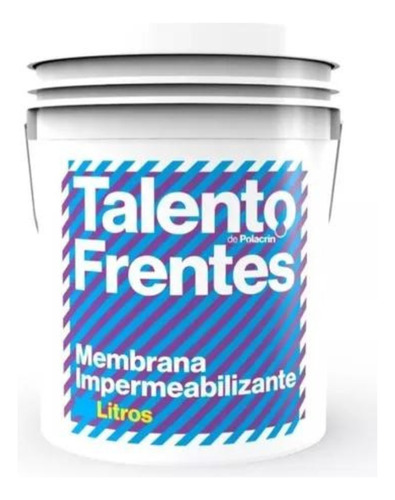 Membrana Para Frentes Talento 10 Litros Blanco Polacrin