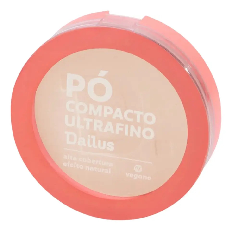 Pó Compacto Dailus Ultrafino D1 Claro Para Peles Muito Claras