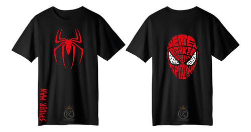 Polera Spiderman - Edicion - Estampaking