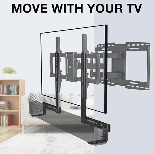Soporte De Pared Tv Resistente Ul 32-90 Hasta 150 Lbs