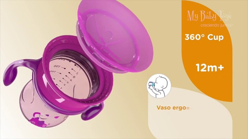 Vaso 360 Con Asas 200ml Perfect Cup 12m+ Chicco Maternelle