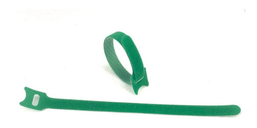Cinchos Correas De Velcro Bolsa Con 50pzs Color Verde Besten