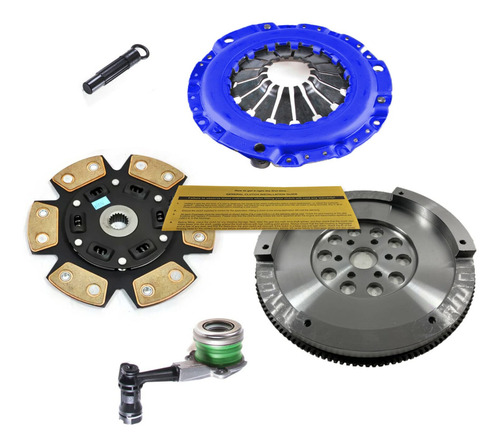 Kit Embrague Etapa 3 + Volante Cromado Para Chevy Cobalt G5