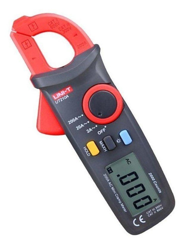 Imagen 2 de 2 de Mini pinza amperimétrica digital Uni-T UT210A