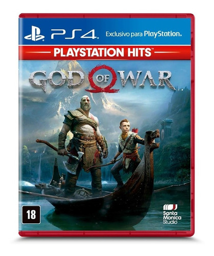 Jogo God Of War 4 - Ps4 - Lacrado