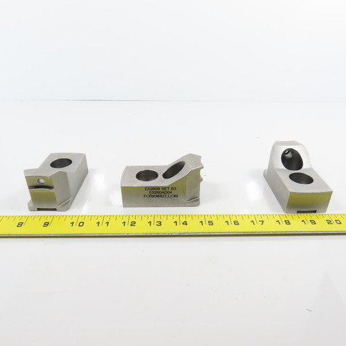 Forkardt E5260b E5260ad04 Chuck Jaws 1.7780 W Lot O Ccv