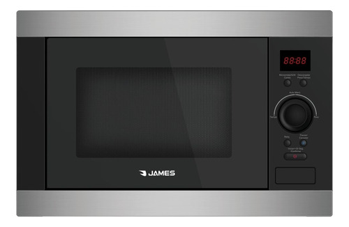 Microondas De Empotrar James 28l Inox C/grill J-28 Me