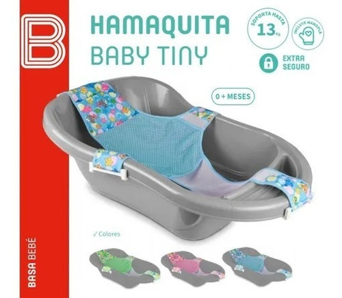 Hamaca Soporte Malla Seguridad Para Tina Baño Bebe Unisex