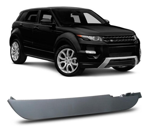 Spoiler Parachoque Dianteiro Evoque Pure 2012 13 2014 Preto