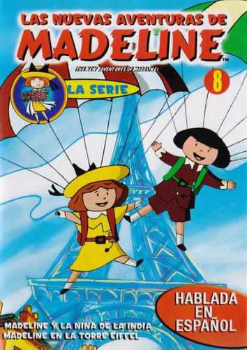 Las Nuevas Aventuras De Madeline Volumen 8 Ocho Serie Dvd