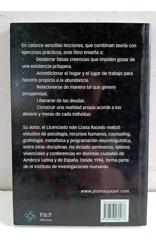 Libro De La Prosperidad 14 Lecciones - Juan Costa Racedo