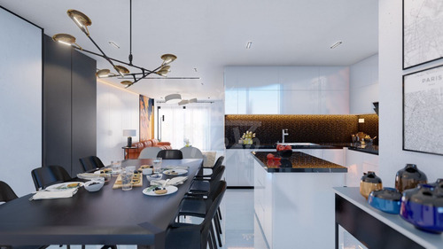Imagen 2 de 10 de Apartamentos En Torre Con Gimnasio Y Piscina En Santiago (hfa-246)