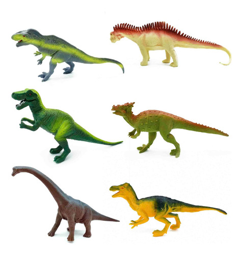 Figuras Realistas De Dinosaurios De Plástico - 10655