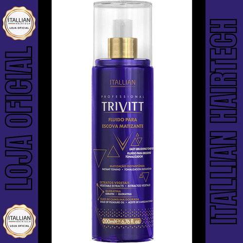 Fluido Para Escova Itallian Trivitt Matizante - 200ml