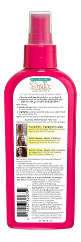 Aclarador De Cabello Sun In Original Tropical Breeze, 140 Ml