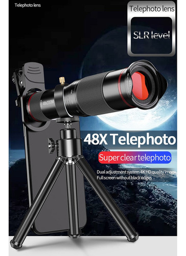 Lente De Câmera De Telefone Para iPhone Android, Lente