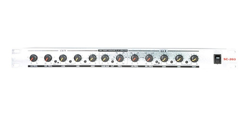 American Pro Sc-203 Crossover 3 Vias Estereo Subwoofer
