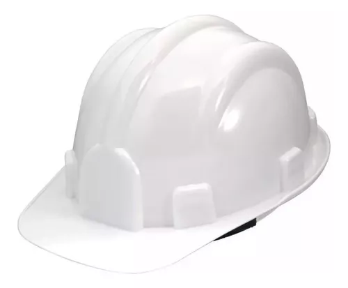 Casco de obra blanco