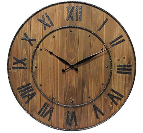 Reloj De Pared Decorativo Con Barril De Vino Infinity Instru
