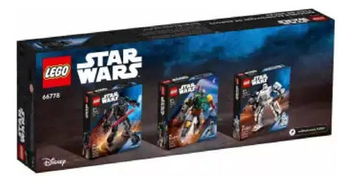 Set Lego Star Wars Pack De 3 Mecas Mod. 66778