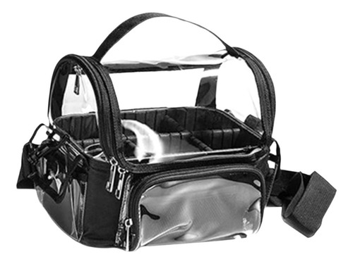Bolsa De Maquillaje Cosmética Transparente Con Bolsa