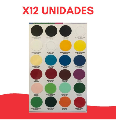 Pintura En Aerosol Spray Slender 12 Unidades A Eleccion