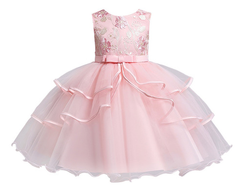 Vestido De Princesa Para Niños Vestido De Tul De Fiesta 4349