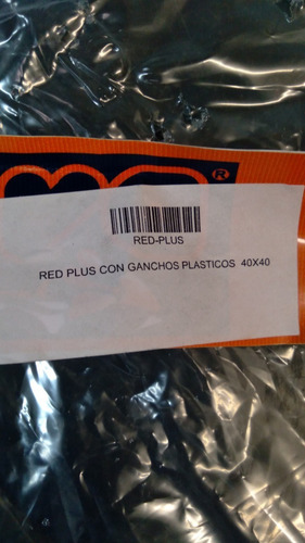 Imagen 2 de 2 de Red Pulpo Reforzada Gancho Plast Moto 40 X 40 Centro Motos