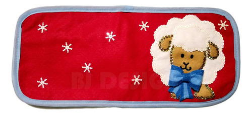 Bj Design Juego De Baño Navidad Fieltro (niña Y Borregos)