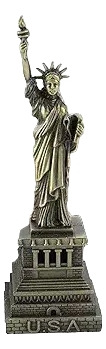 Bella Y Decorativa Estatua De La Libertad. Regalo. Adorno 