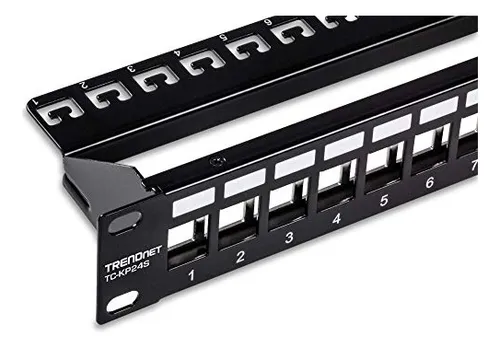comprar Panel De Conexión Trendnet De 24 Puertos, Blindado Keystone 
