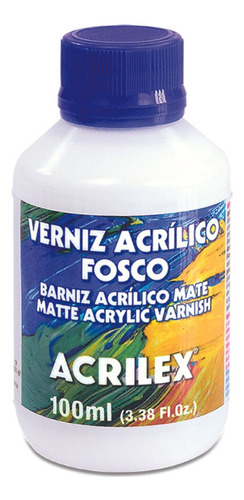 Verniz Acrilico Fosco Pet 100ml Acrilex