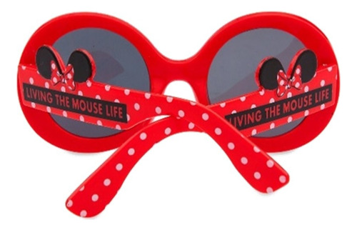 Lentes De Sol Para Niña Minnie Mouse Original Disney Store Minnie Mouse Rojo